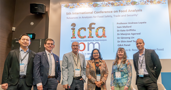 ChemCentre showcases Sandalwood nut research at the International Conference on Food Analysis